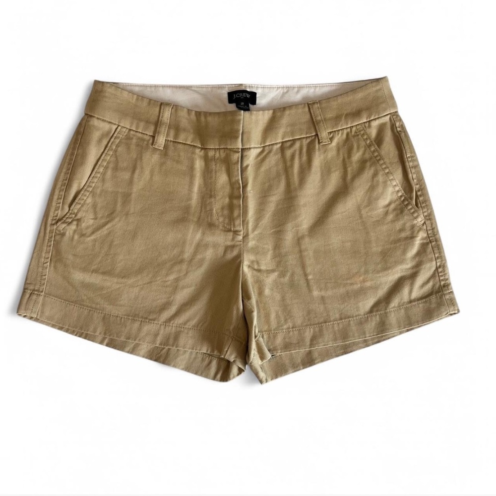 J.Crew Classic Chino Shorts Preppy Coastal Nautical Fisherman Summer Vacation